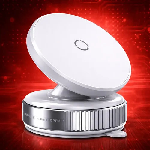 Soporte Magnético de Succión para Celular Auto Vidrio Ventosa 360°