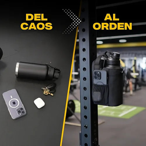 Bolso Magnético Gym Gimnasio Matera Morral Imantado Botella
