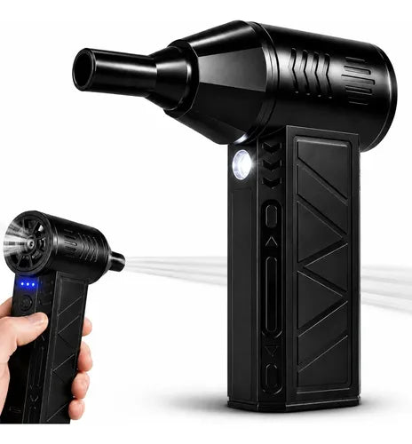 Soplador Inalámbrico Potente Recargable USB Pistola Linterna